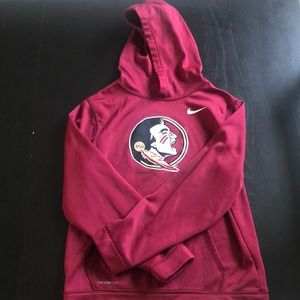 Nike boys Florida State university hoodie size Large